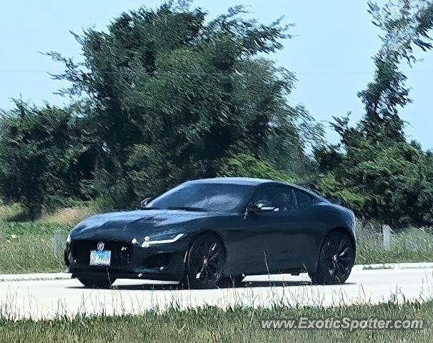 Jaguar F-Type spotted in Sturgeon Bay, Wisconsin