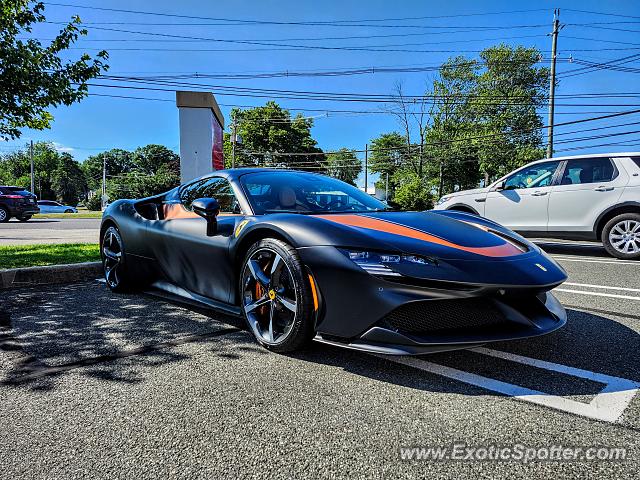 Ferrari SF90 Stradale spotted in Springfield, New Jersey