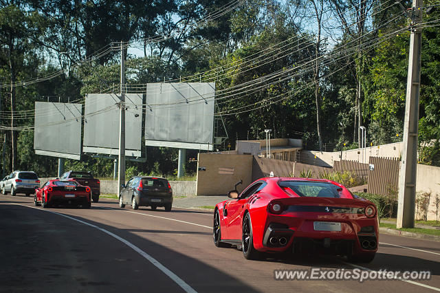 Ferrari F12 spotted in Curitiba, PR, Brazil