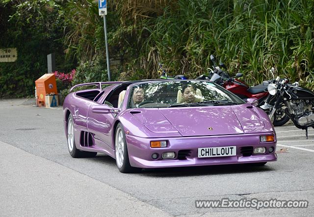 Lamborghini Diablo spotted in Hong Kong, Unknown Country
