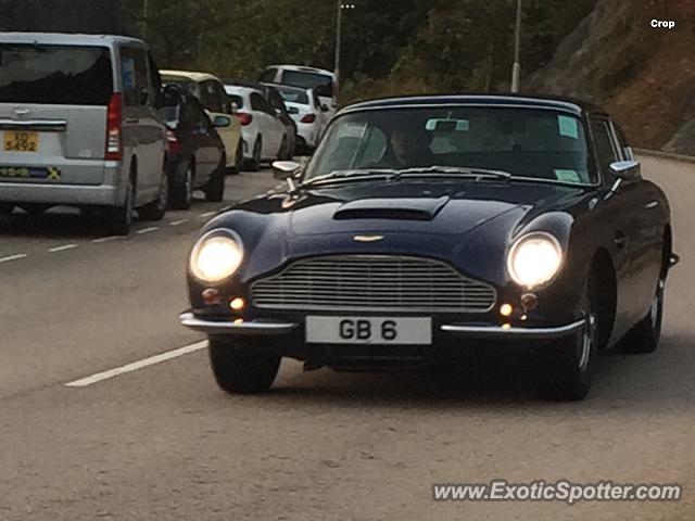 Aston Martin DB6 spotted in Hong Kong, Unknown Country