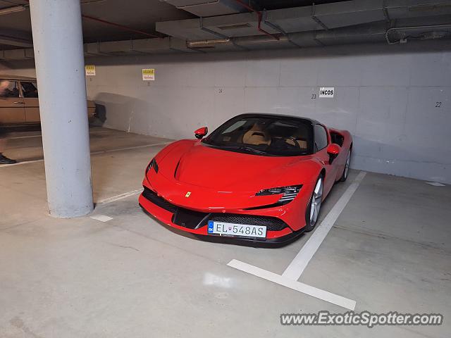 Ferrari SF90 Stradale spotted in Kosice, Slovakia