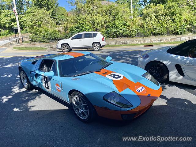 Ford GT spotted in Highlands, North Carolina