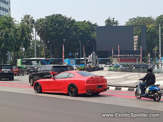 Ferrari 612 spotted in Jakarta, Indonesia