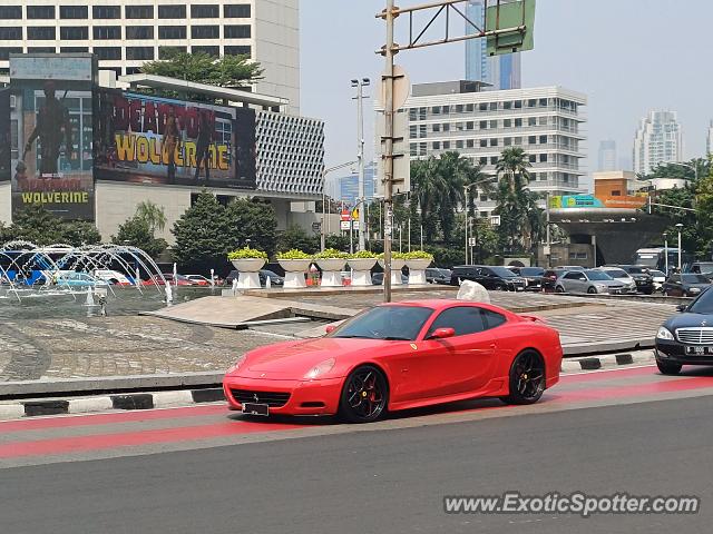 Ferrari 612 spotted in Jakarta, Indonesia