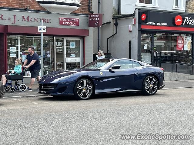 Ferrari Portofino spotted in Broadstairs Kent, United Kingdom
