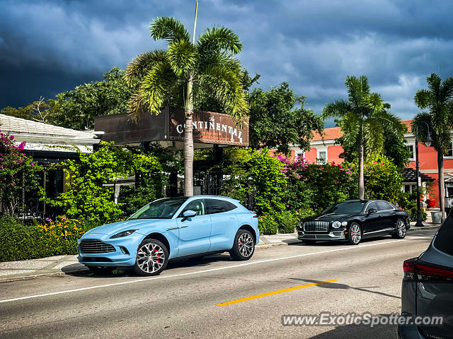 Aston Martin DBX spotted in Naples, Florida