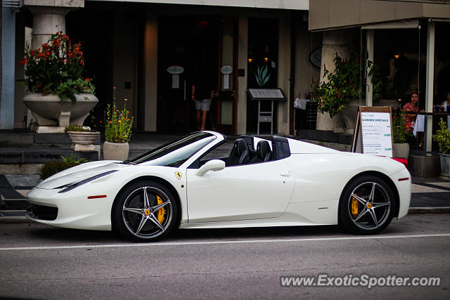 Ferrari 458 Italia spotted in Naples, Florida