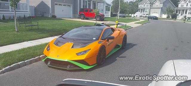 Lamborghini Huracan spotted in Brick, New Jersey