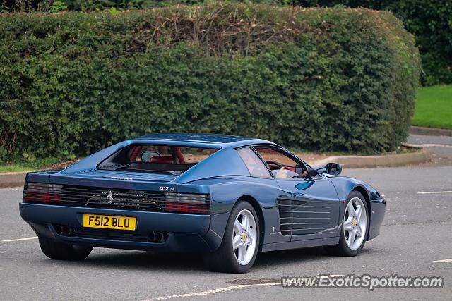 Ferrari Testarossa spotted in Derbyshire, United Kingdom