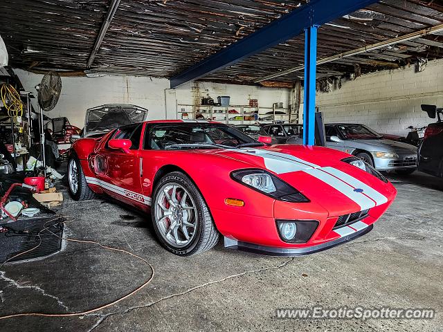Ford GT spotted in Bound brook, New Jersey