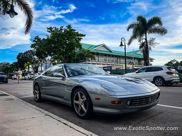Ferrari 456 spotted in Naples, Florida