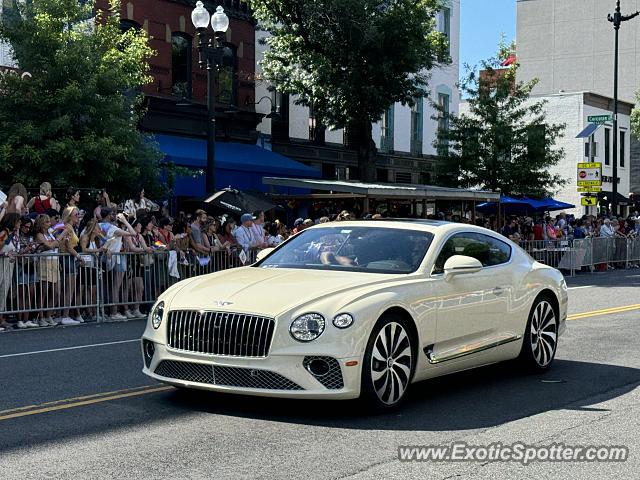 Bentley Continental spotted in Washington DC, United States