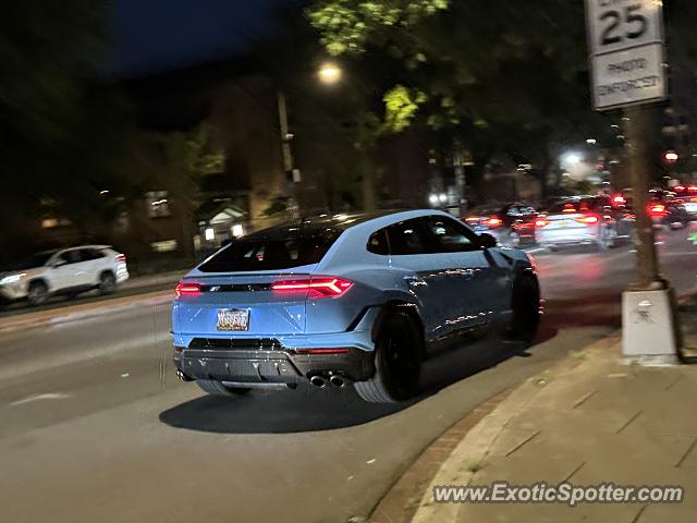 Lamborghini Urus spotted in Washington DC, United States