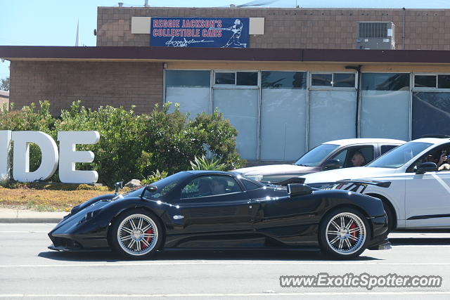 Pagani Zonda spotted in Monterey, California