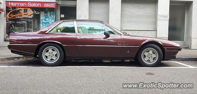 Ferrari 412 spotted in Zürich, Switzerland