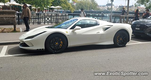 Ferrari F8 Tributo spotted in Zürich, Switzerland