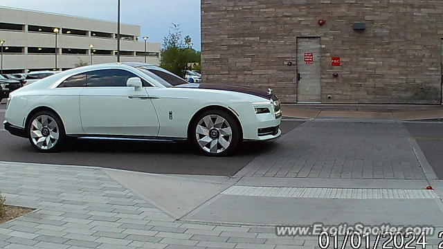 Rolls-Royce Wraith spotted in Scottsdale, Arizona