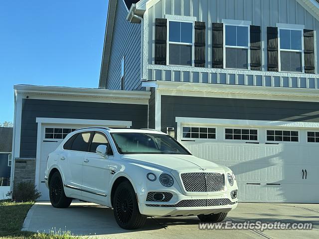 Bentley Bentayga spotted in Plainfield, Indiana