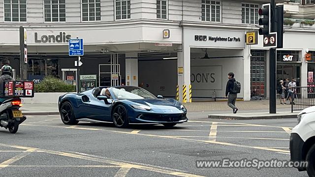 Ferrari SF90 Stradale spotted in London, United Kingdom