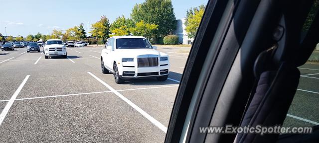 Rolls-Royce Cullinan spotted in Brick, New Jersey