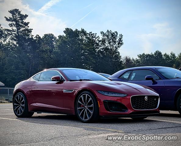 Jaguar F-Type spotted in Shawano, Wisconsin