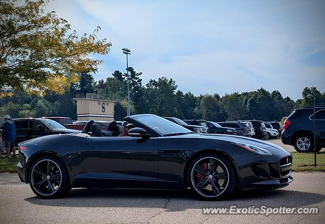 Jaguar F-Type spotted in Shawano, Wisconsin