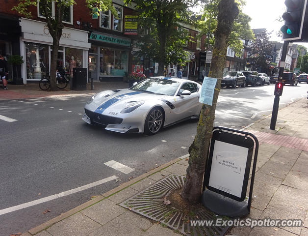 Ferrari F12 spotted in Alderley Edge, United Kingdom