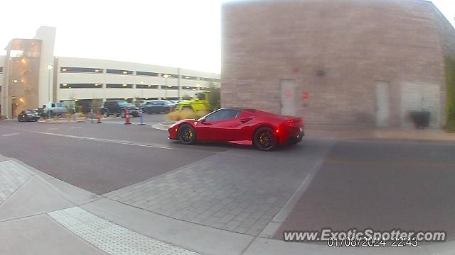 Ferrari F8 Tributo spotted in Scottsdale, Arizona