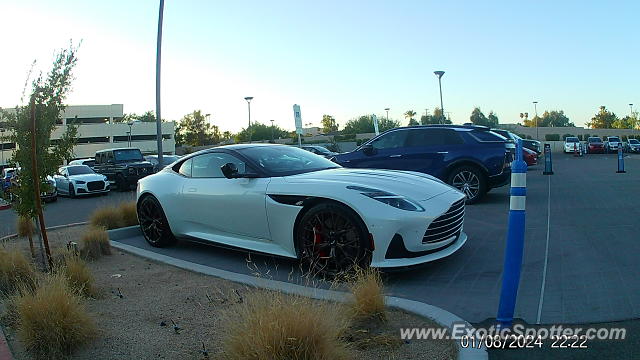 Aston Martin DBS spotted in Scottsdale, Arizona