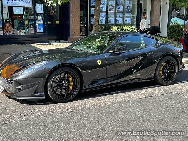 Ferrari 812 Superfast spotted in London, United Kingdom