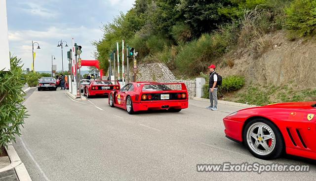 Ferrari F40 spotted in Portopiccolo Sis, Italy