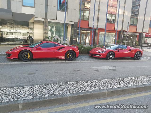 Ferrari 488 GTB spotted in Coimbra, Portugal