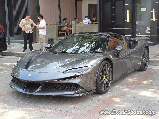 Ferrari SF90 Stradale spotted in Jakarta, Indonesia