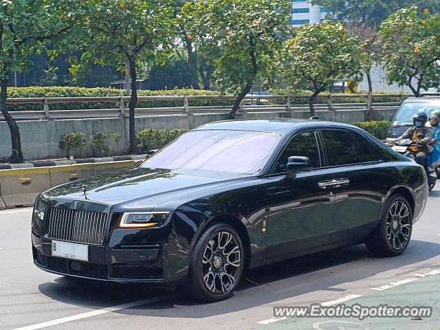 Rolls-Royce Ghost spotted in Jakarta, Indonesia