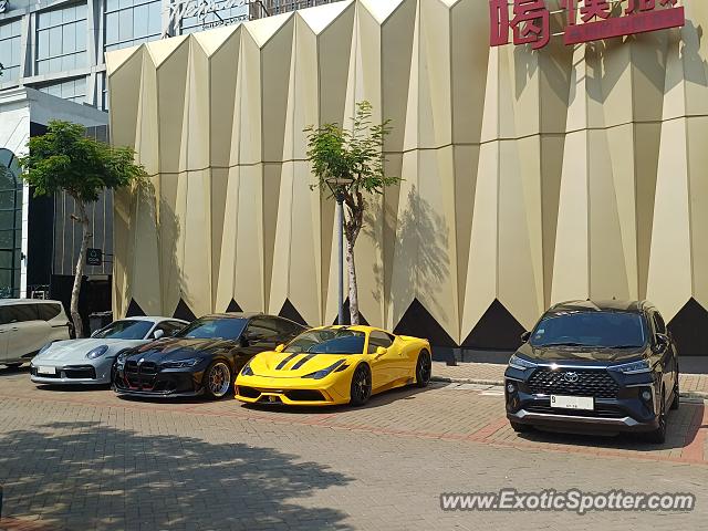 Ferrari 458 Italia spotted in Jakarta, Indonesia