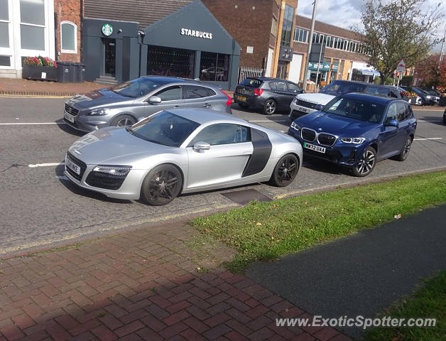 Audi R8 spotted in Wilmslow, United Kingdom