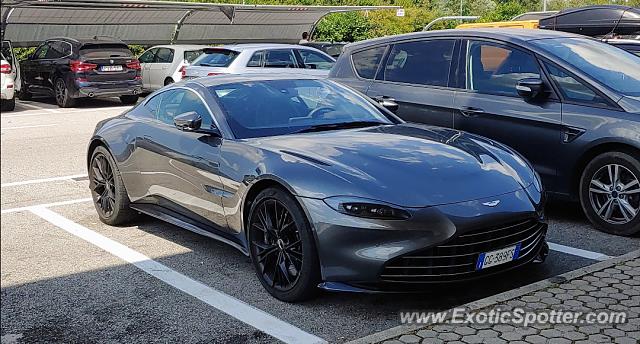 Aston Martin Vantage spotted in Mestre, Italy