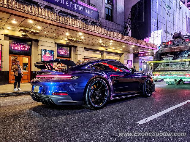 Porsche 911 GT3 spotted in Manhattan, New York