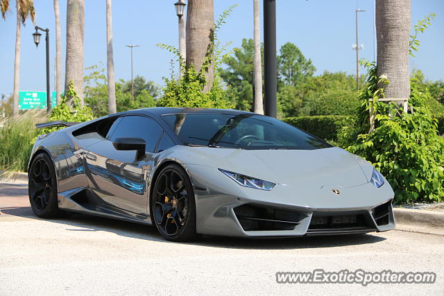 Lamborghini Huracan spotted in Jacksonville, Florida