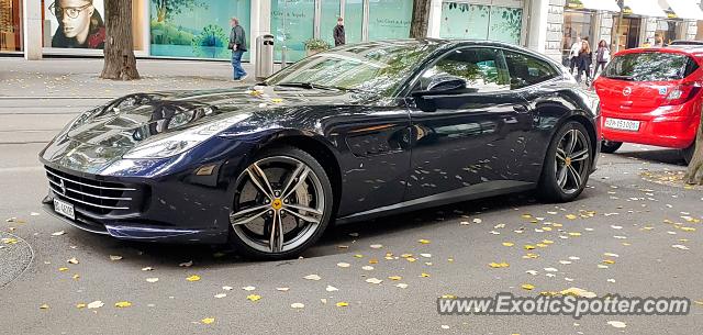 Ferrari GTC4Lusso spotted in Zurich, Switzerland