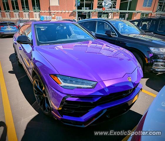 Lamborghini Urus spotted in Green bay, Wisconsin