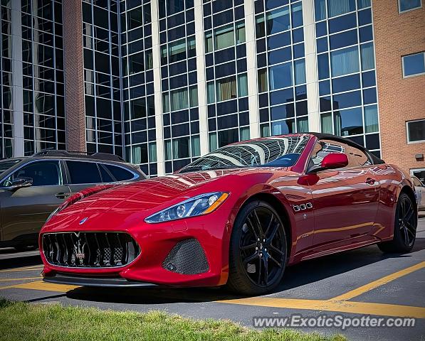 Maserati GranTurismo spotted in Green Bay, Wisconsin