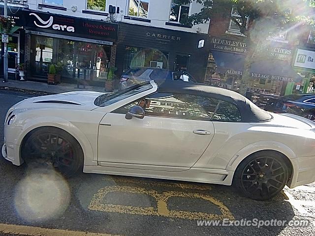 Bentley Continental spotted in Alderley Edge, United Kingdom