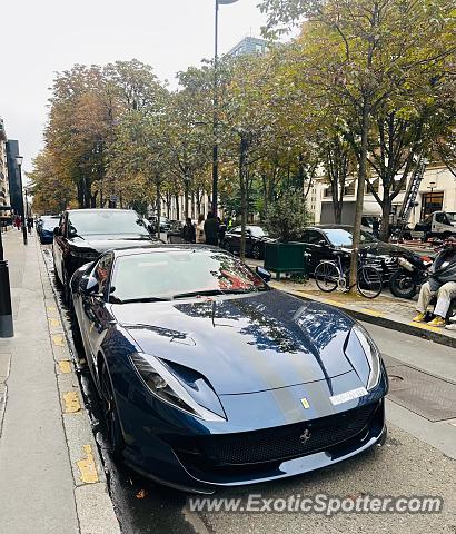 Ferrari 812 Superfast spotted in Paris, France