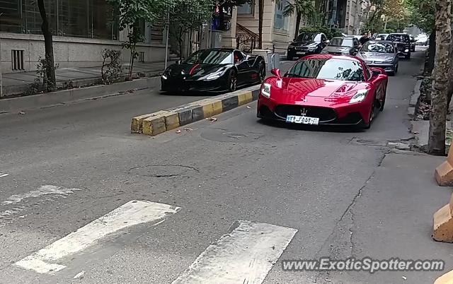 Ferrari F8 Tributo spotted in Tehran, Iran