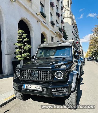 Mercedes Maybach G650 Landaulet spotted in Paris, France