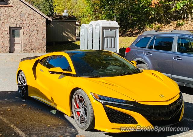 Acura NSX spotted in Bellefonte, Pennsylvania