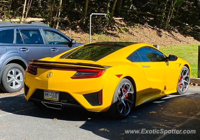 Acura NSX spotted in Bellefonte, Pennsylvania