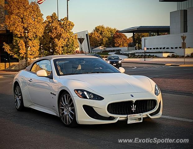 Maserati GranTurismo spotted in De pere, Wisconsin